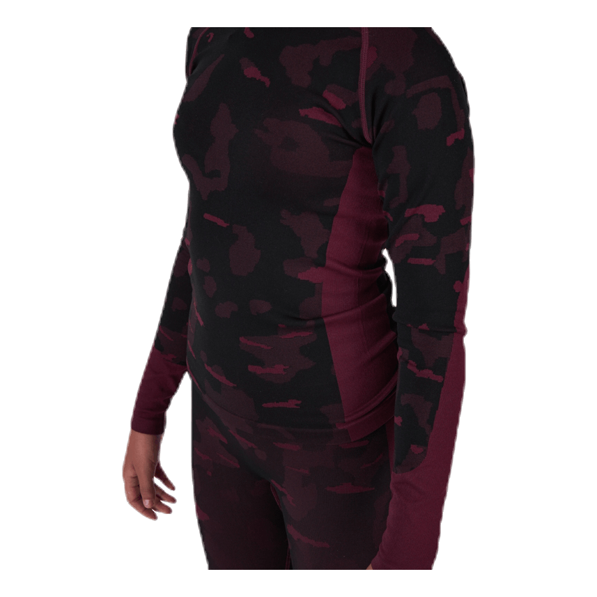 Junior Seamless 1st Layer Set Patterned/Red