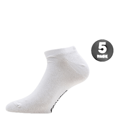 5-pack Low Cut Sock White