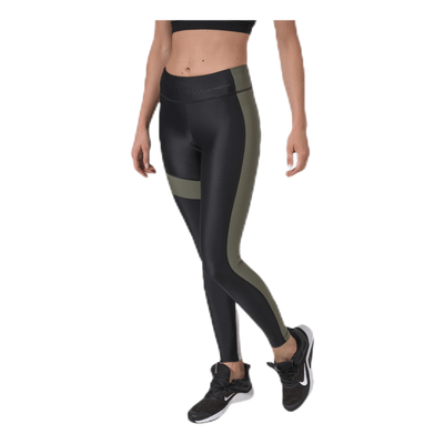 Blocked Compression Tights Green