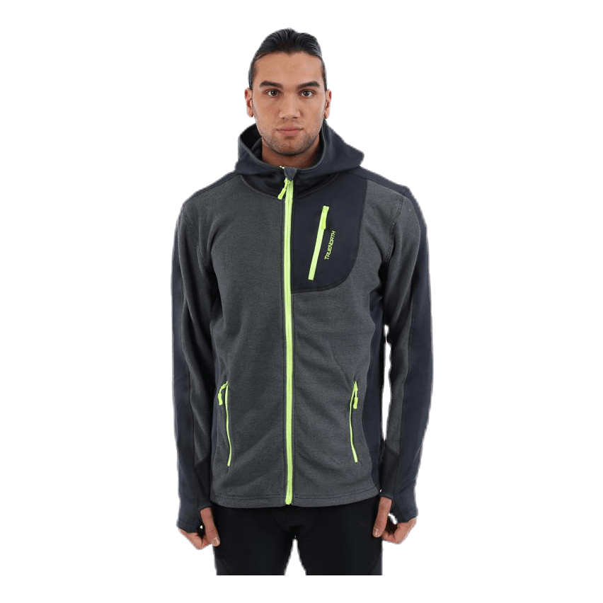 Hood Jacket Fleece Grey