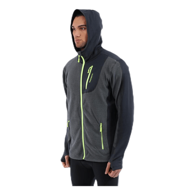 Hood Jacket Fleece Grey