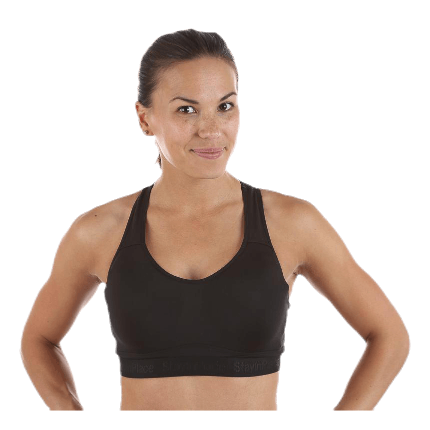 Pad Sports Bra A/B Black