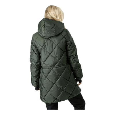 Active Quilt Jacket Green