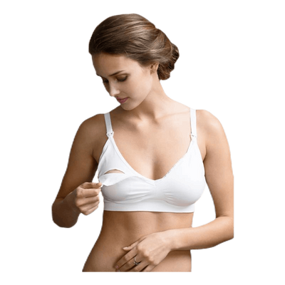Fast Food Bra White