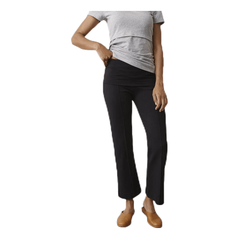 Once-On-Never-Off Cropped Pants Black