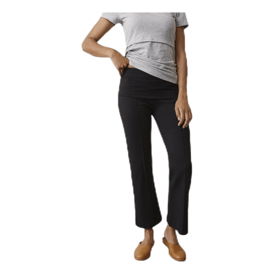 Once-On-Never-Off Cropped Pants Black