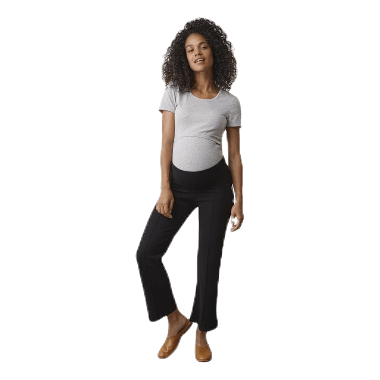 Once-On-Never-Off Cropped Pants Black