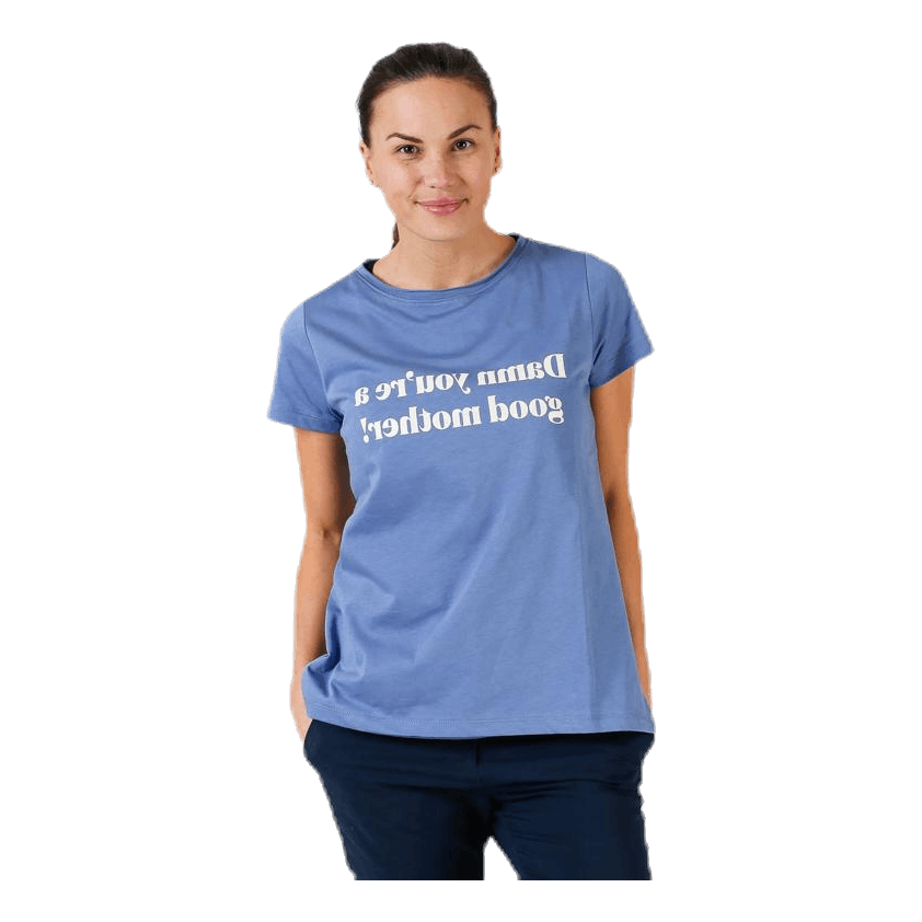 Chari Mother Tee Blue