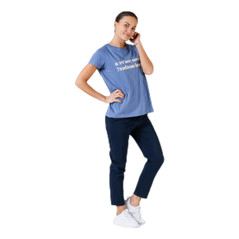 Chari Mother Tee Blue