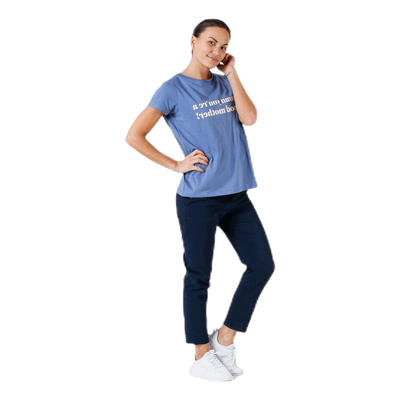 Chari Mother Tee Blue