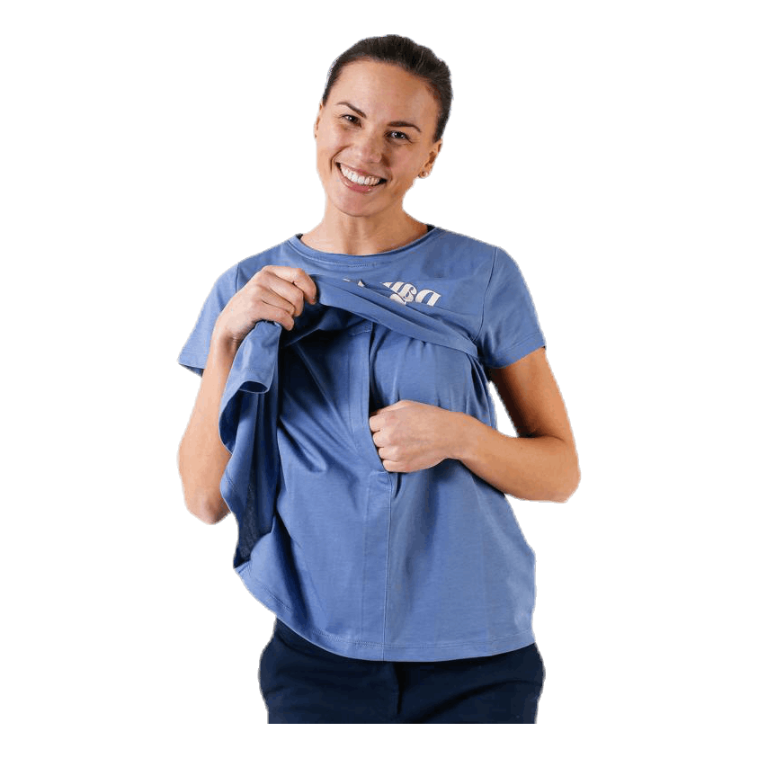 Chari Mother Tee Blue
