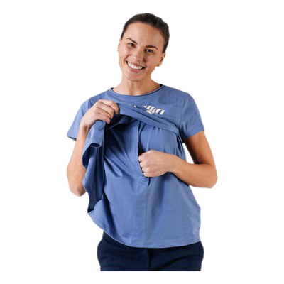 Chari Mother Tee Blue