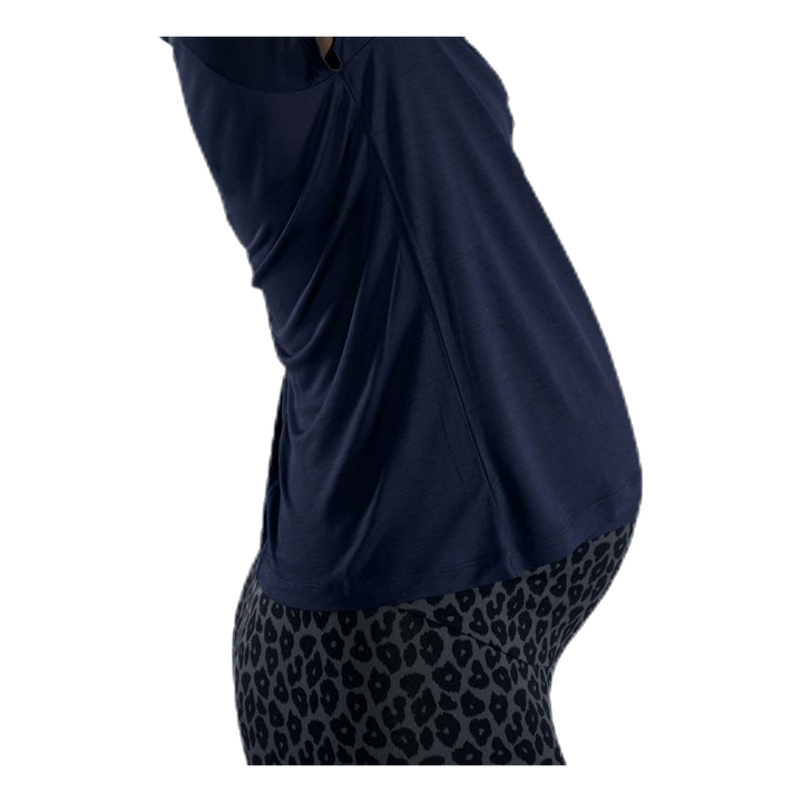 The-Shirt V-Neck Blue