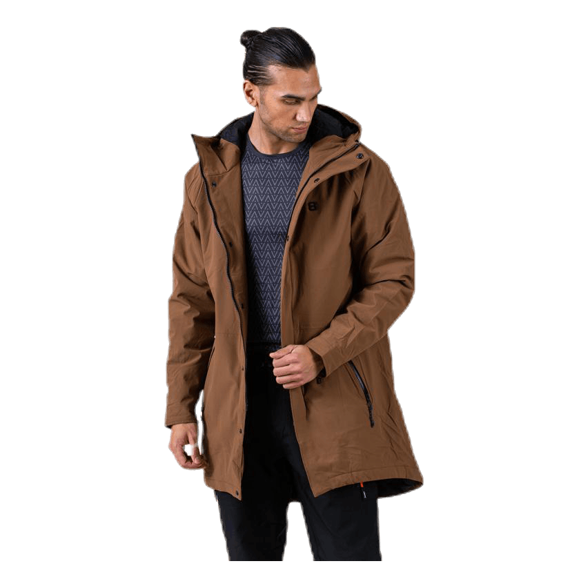 Heat Grip Coat Brown