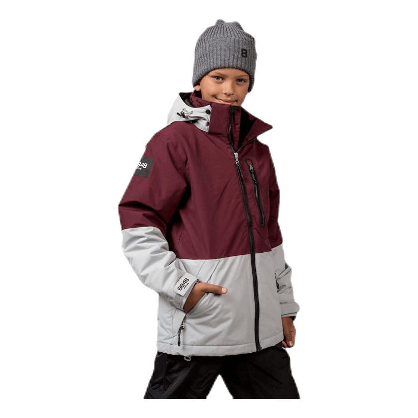Kaman Junior Jacket Grey/Red