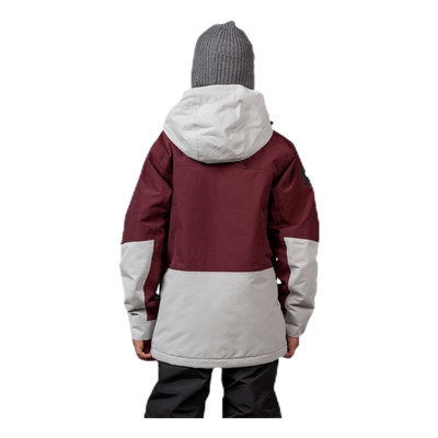 Kaman Junior Jacket Grey/Red