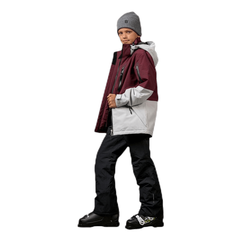 Kaman Junior Jacket Grey/Red
