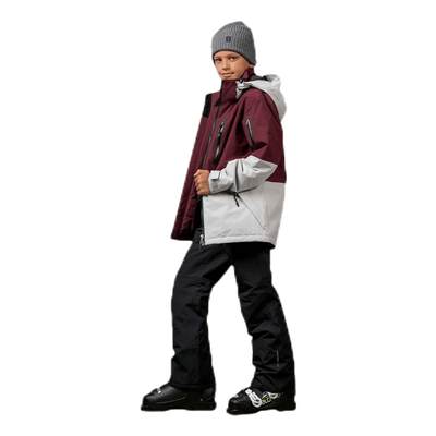 Kaman Junior Jacket Grey/Red