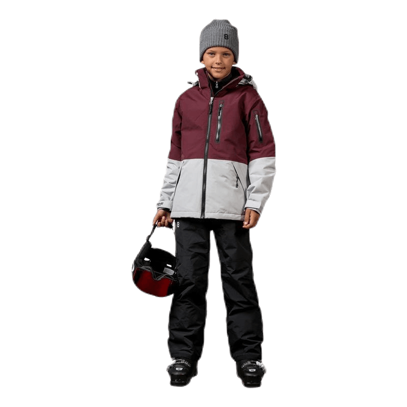 Kaman Junior Jacket Grey/Red