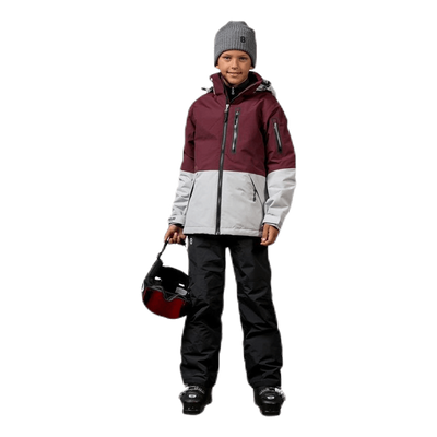 Kaman Junior Jacket Grey/Red