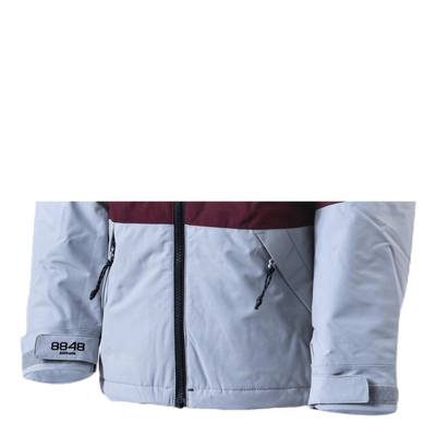 Kaman Junior Jacket Grey/Red