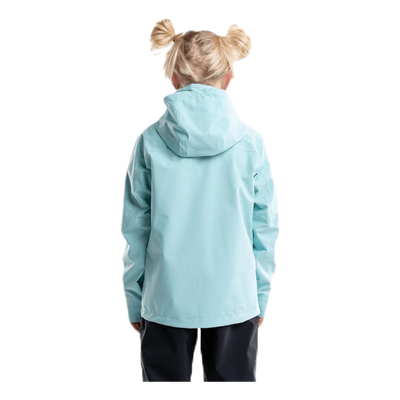Wyatt Junior Waterproof Shell Blue/Turquoise