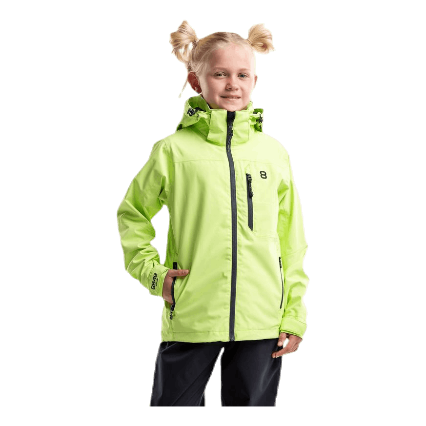 Wyatt Junior Waterproof Shell Green