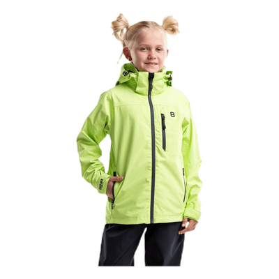 Wyatt Junior Waterproof Shell Green