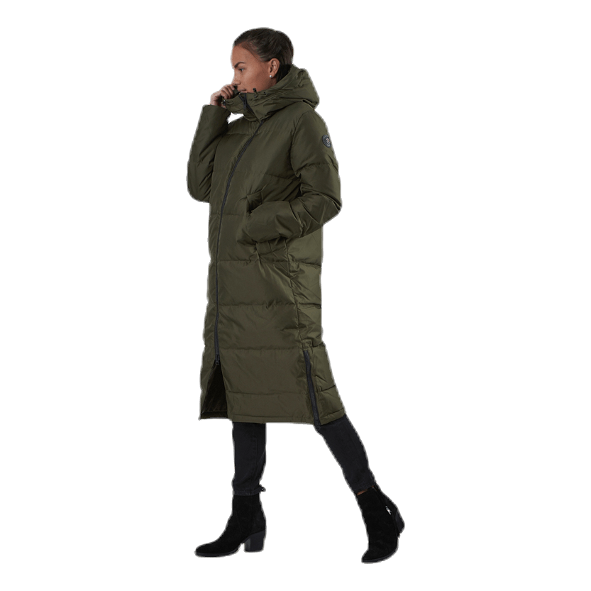 Biella Coat Green