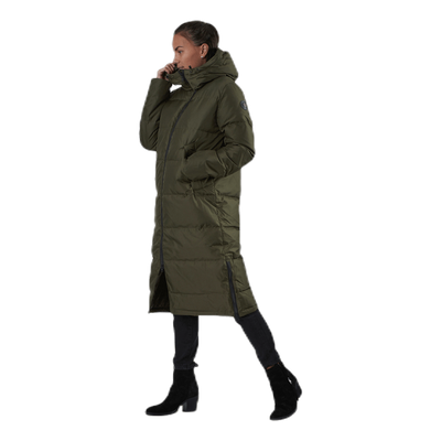 Biella Coat Green