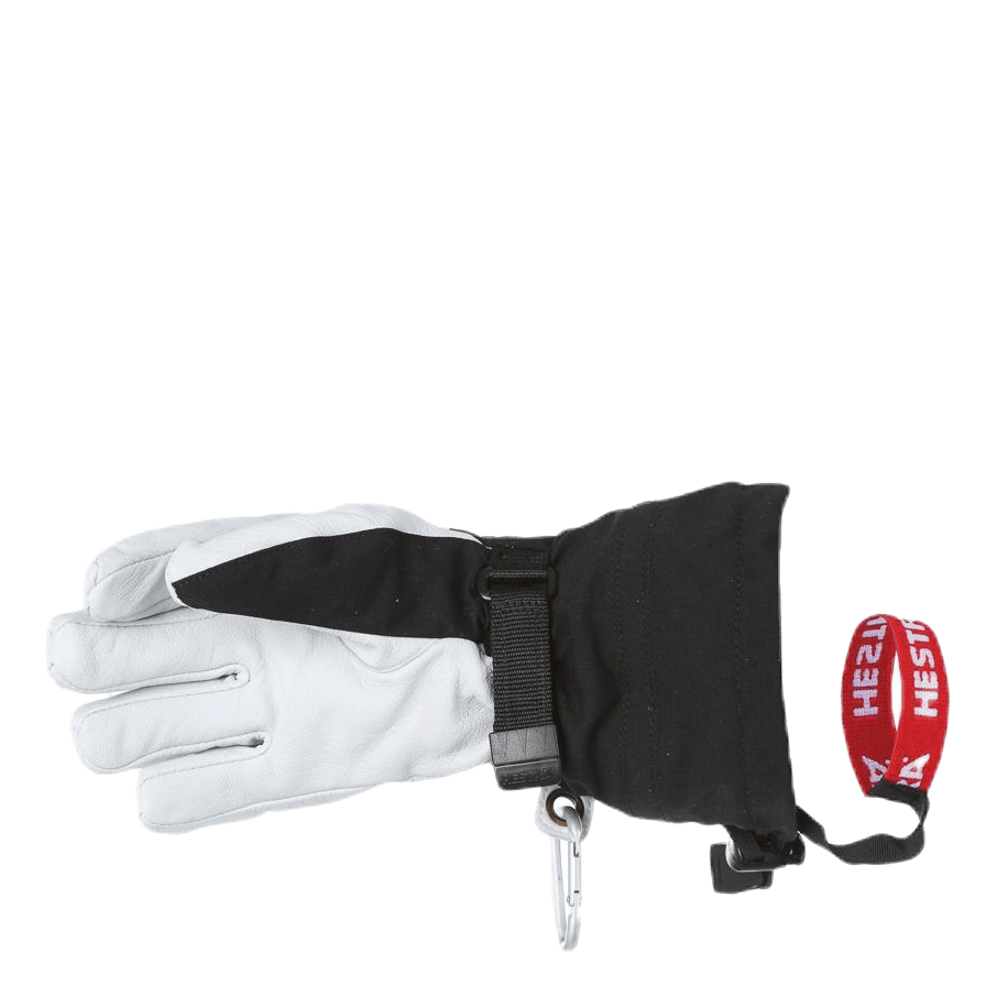 Army Leather Heli Ski Junior White/Black