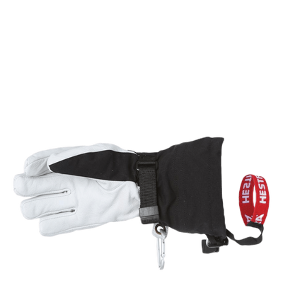 Army Leather Heli Ski Junior White/Black