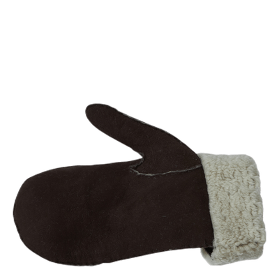 Sheepskin Mitt Brown