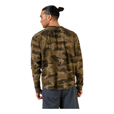 Thermal gym sweater Patterned/Green
