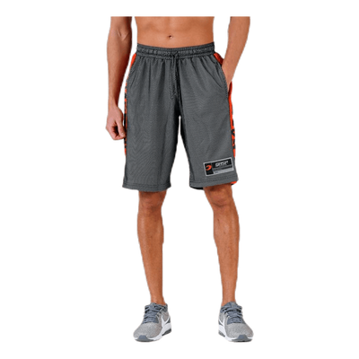 No1 mesh shorts Orange/Black