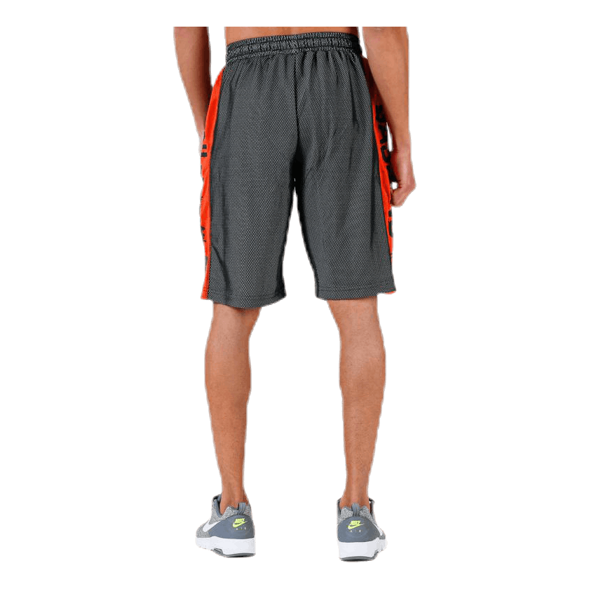 No1 mesh shorts Orange/Black