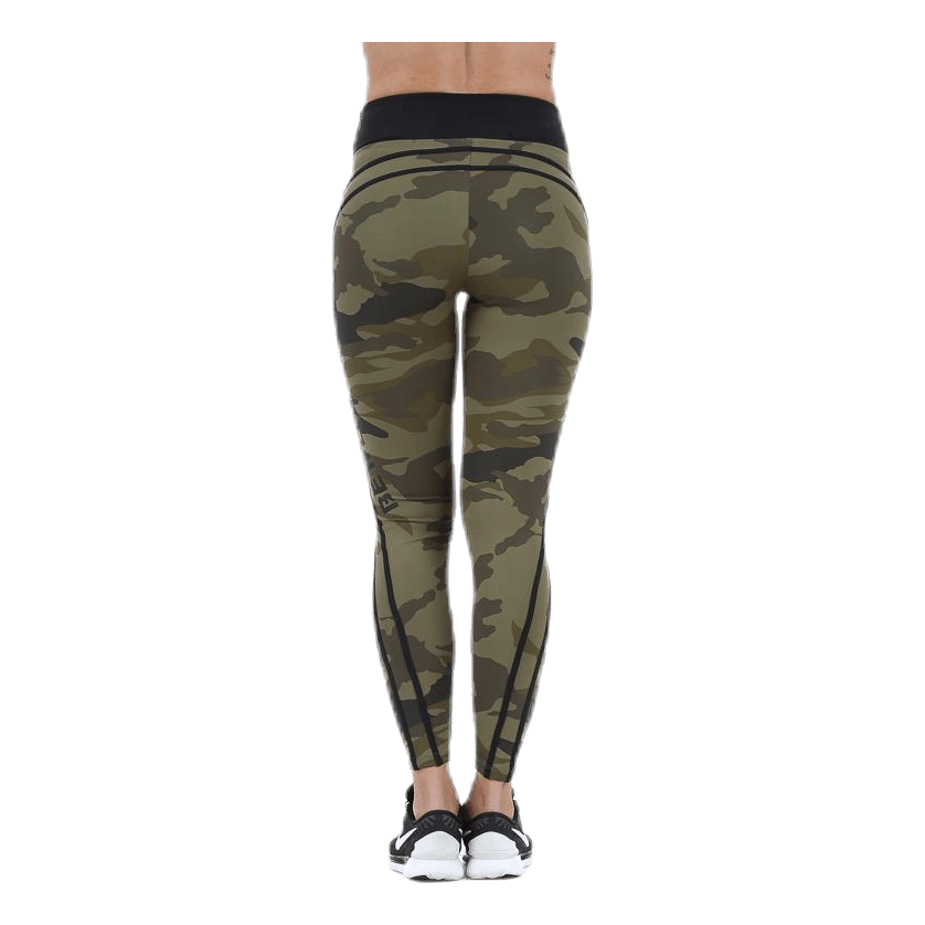 Camo High Tights Green