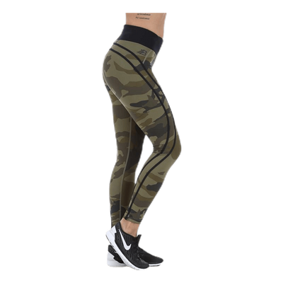 Camo High Tights Green