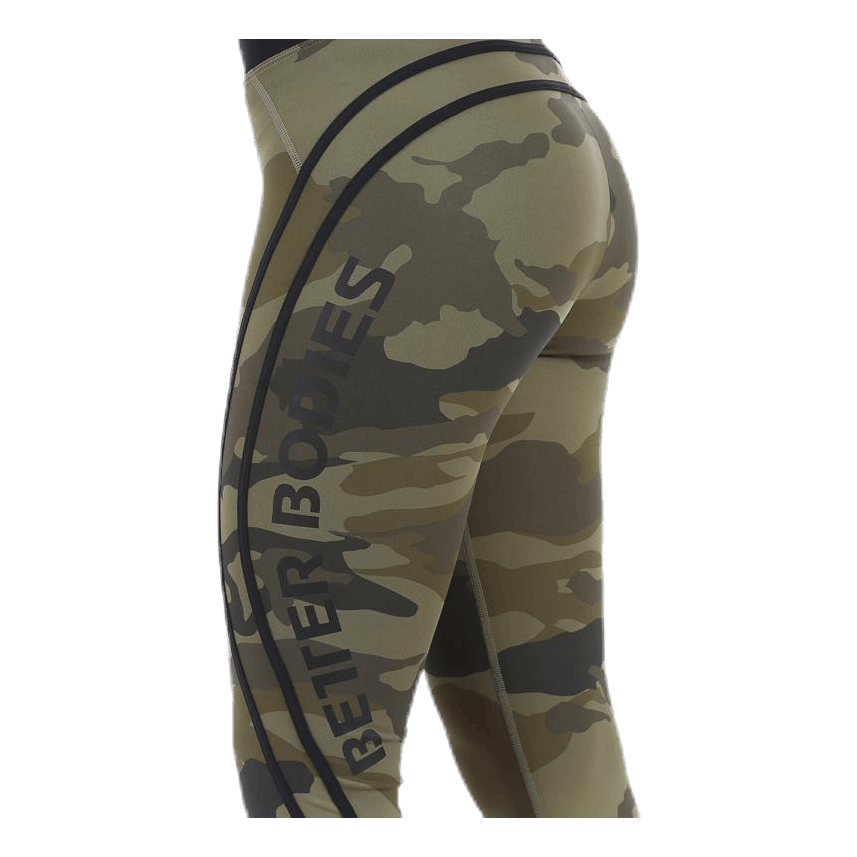 Camo High Tights Green
