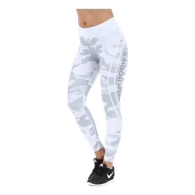 Camo High Tights White