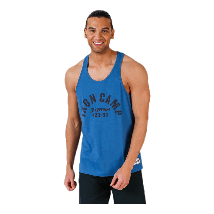 Throwback tank Blue