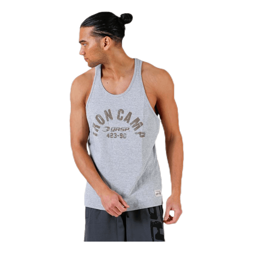 Throwback tank Grey
