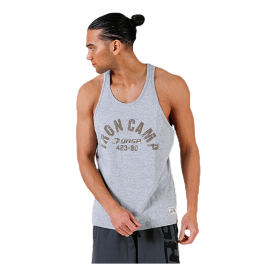 Throwback tank Grey