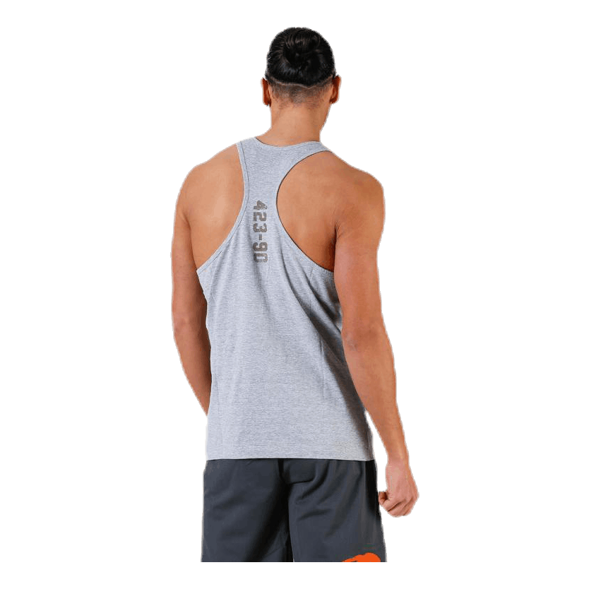 Throwback tank Grey