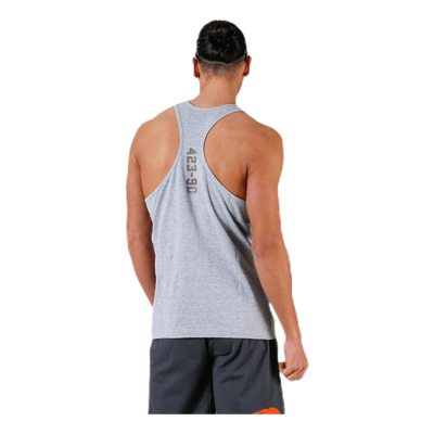 Throwback tank Grey