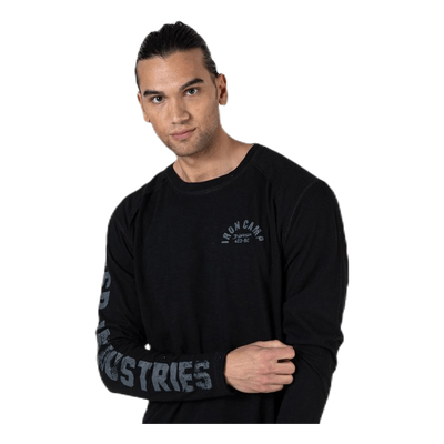 Throwback LS Tee Black