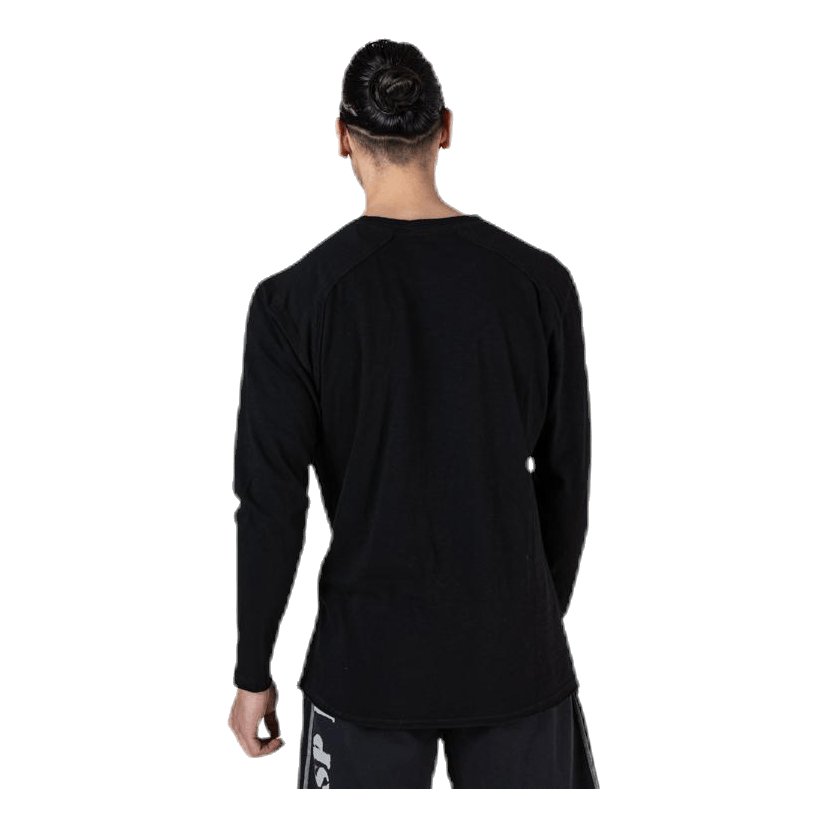 Throwback LS Tee Black