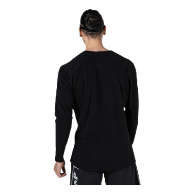 Throwback LS Tee Black
