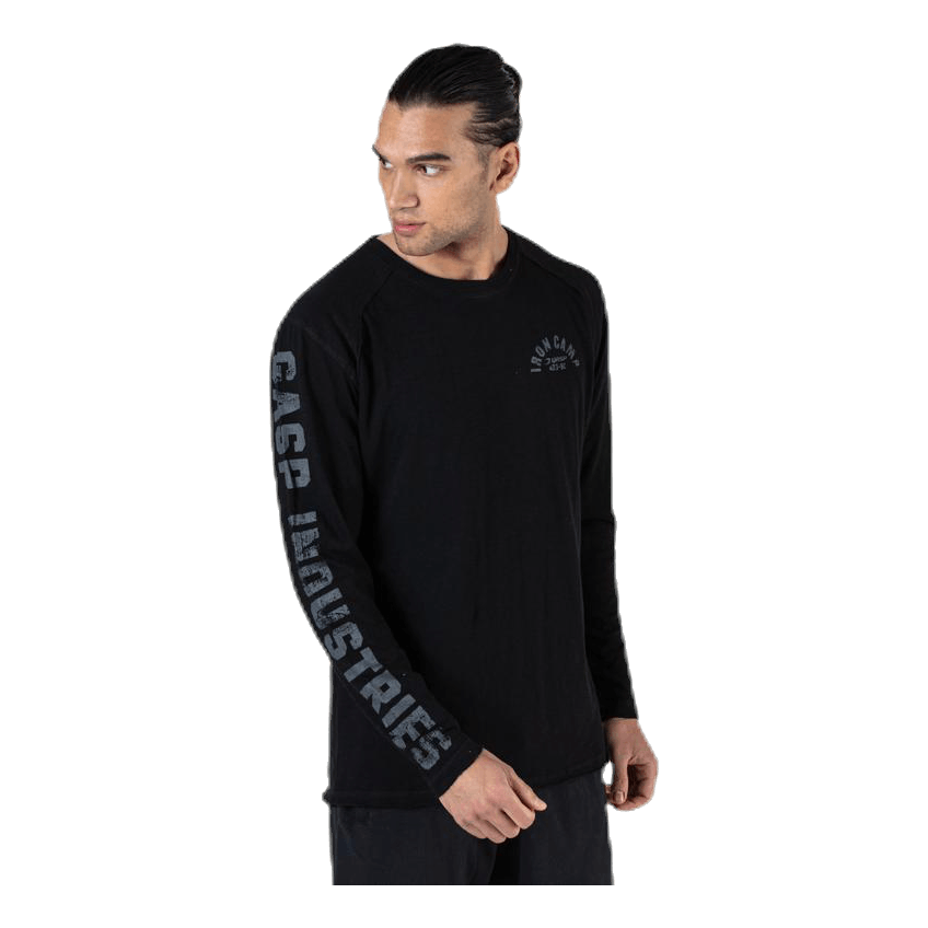 Throwback LS Tee Black