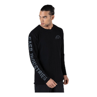 Throwback LS Tee Black